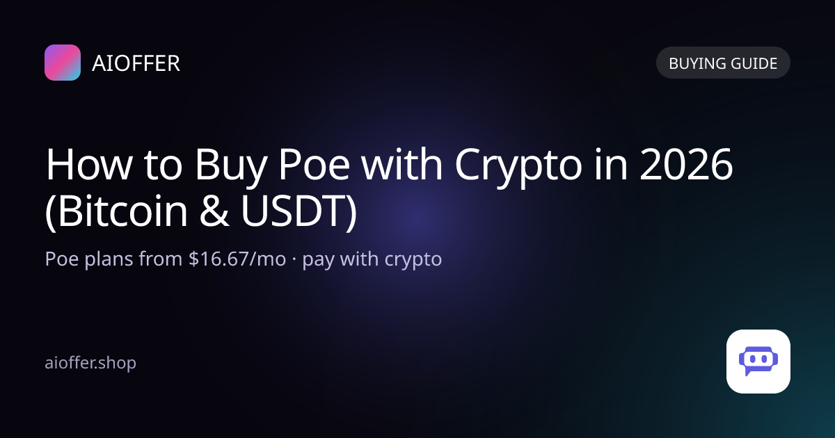 Come acquistare Poe con le criptovalute nel 2026 (Bitcoin e USDT)